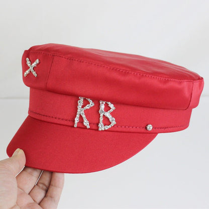Navy Hat Fashion Outdoor Newspaper Boy Kids Hat - Urban Caps