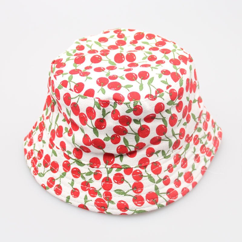 New Children's Flower Sun Casual Bucket Hat - Urban Caps