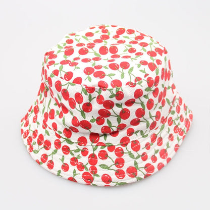 New Children's Flower Sun Casual Bucket Hat - Urban Caps