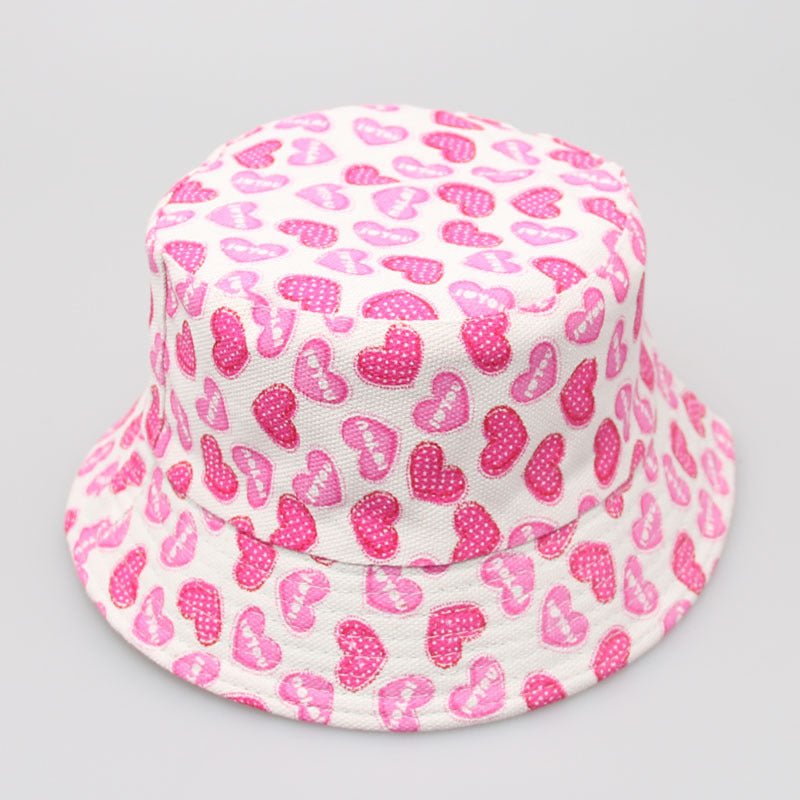 New Children's Flower Sun Casual Bucket Hat - Urban Caps