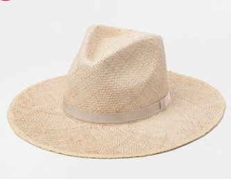 New Fashion High Top Treasure Grass Big Brim Straw Hat Outdoor Travel Hat - Urban Caps