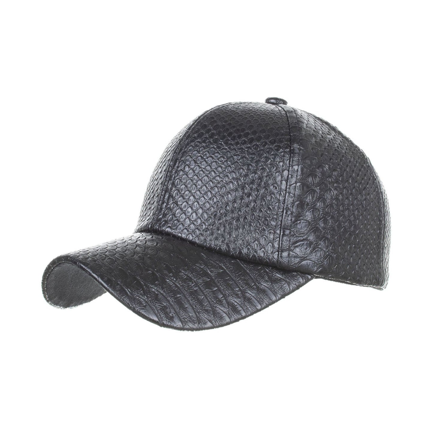 New Fashion PU black Baseball Cap Snapback Cap - Urban Caps