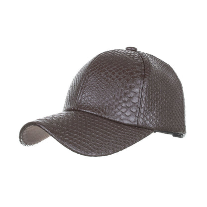 New Fashion PU black Baseball Cap Snapback Cap - Urban Caps