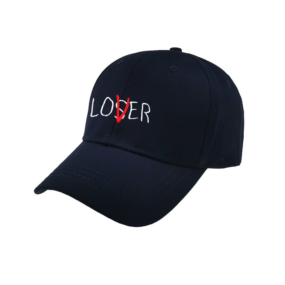 New Loser Letter Baseball Cap - Urban Caps