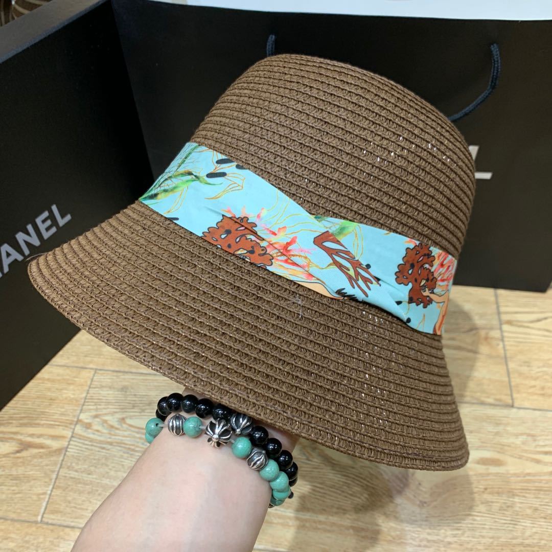 New Mermaid Ribbon Sunscreen Sunshade Bucket Hat - Urban Caps