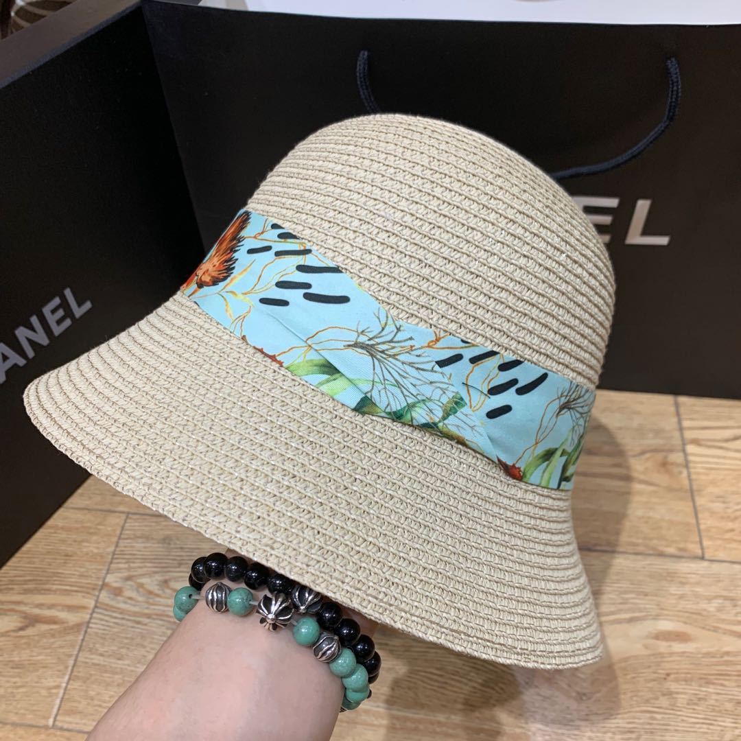 New Mermaid Ribbon Sunscreen Sunshade Bucket Hat - Urban Caps