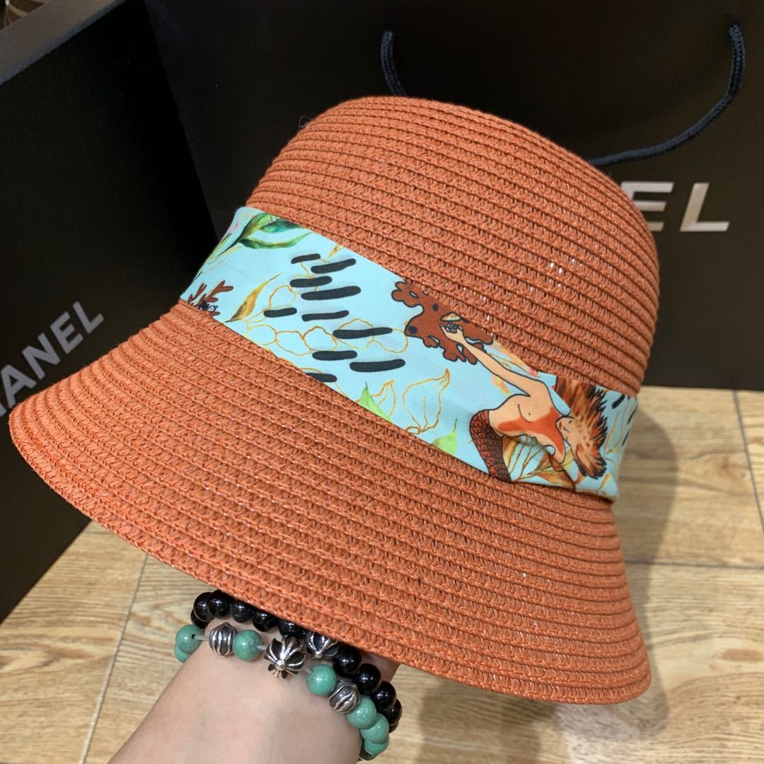 New Mermaid Ribbon Sunscreen Sunshade Bucket Hat - Urban Caps