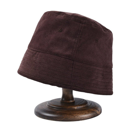 New Niche Designer Bell Corduroy Bucket Hat - Urban Caps