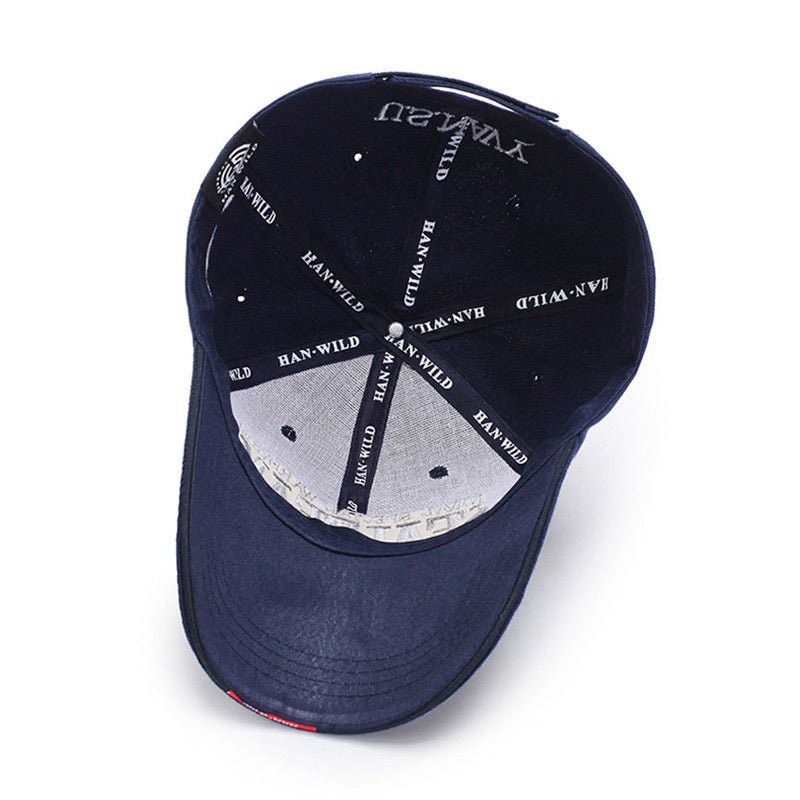 New Style Embroidery Alphabet Baseball Cap Outdoor Cap - Urban Caps