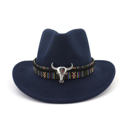 New Woolen Western Cowboy Hat - Urban Caps
