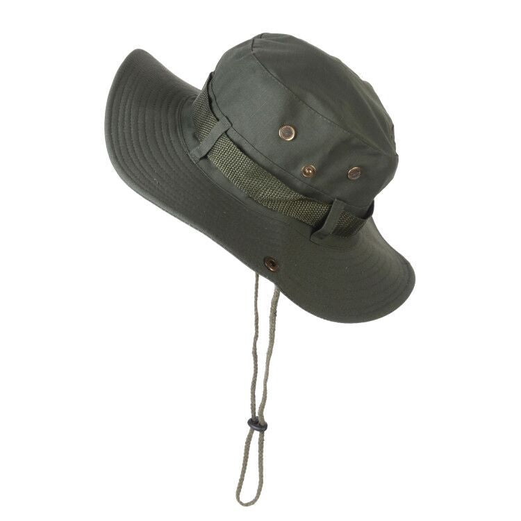 Outdoor Fisherman Hat Big Eaves Sunshade Fishing Hat Fedoras Hat - Urban Caps