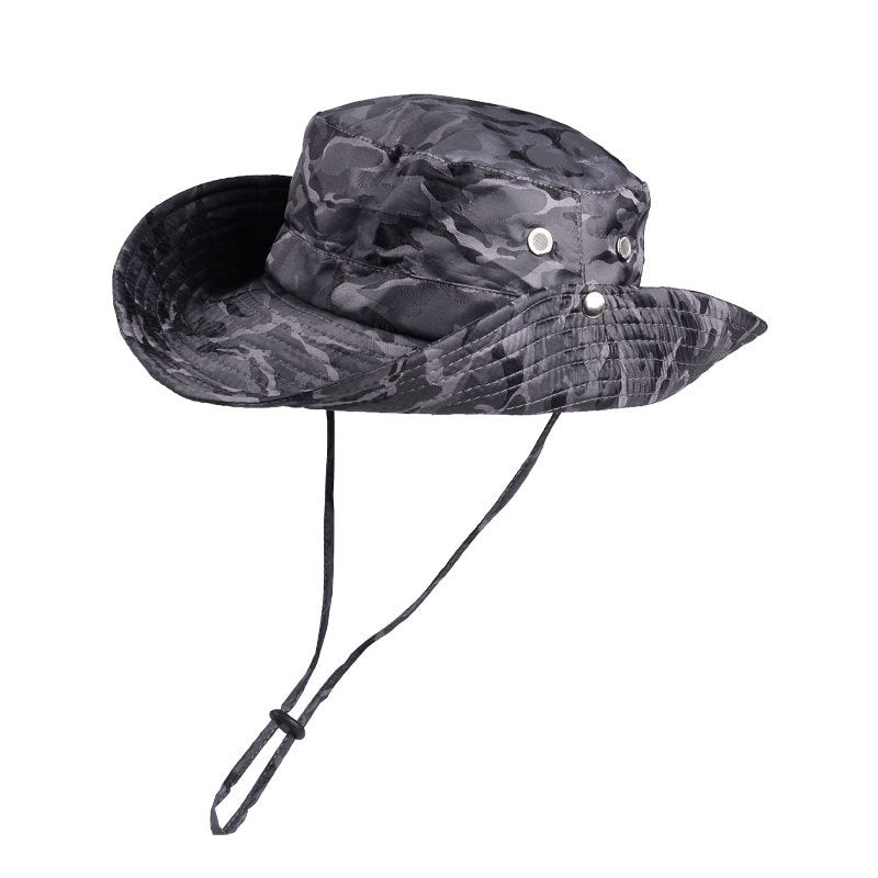 Outdoor Fishing Mountaineering Sports Sunshade Sunscreen Bucket Hat - Urban Caps