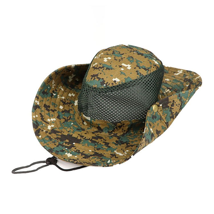 Outdoor Hat Digital Camouflage Hat Fisherman Hat Fishing Hat Bucket Hat - Urban Caps