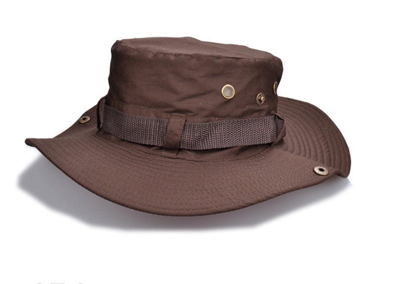 Outdoor Hat Round Side Sunshade Anti-ultraviolet Fishing Hat Fedoras Hat - Urban Caps