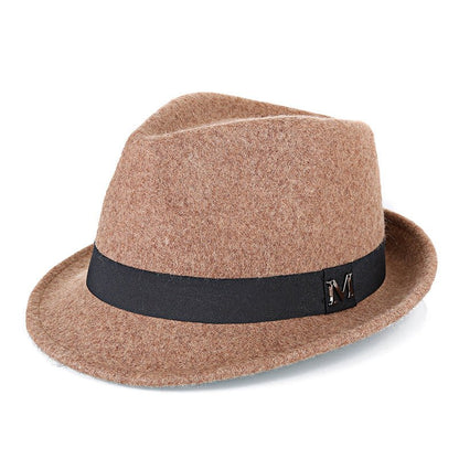 Pure Wool Green Fedoras Hat - Urban Caps