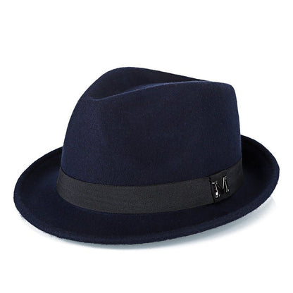Pure Wool Green Fedoras Hat - Urban Caps