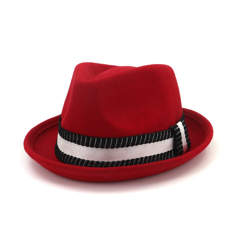 Pure Wool Top Hat Bowler Hat - Urban Caps