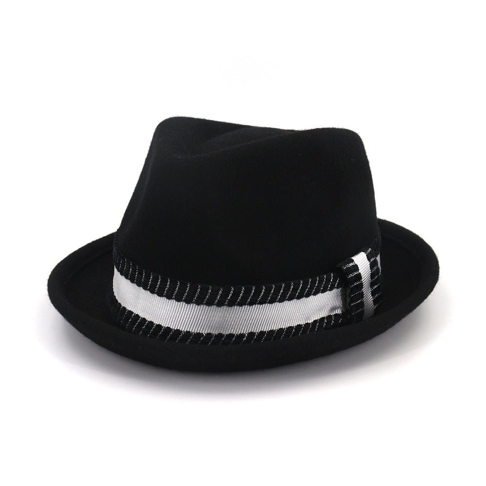 Pure Wool Top Hat Bowler Hat - Urban Caps