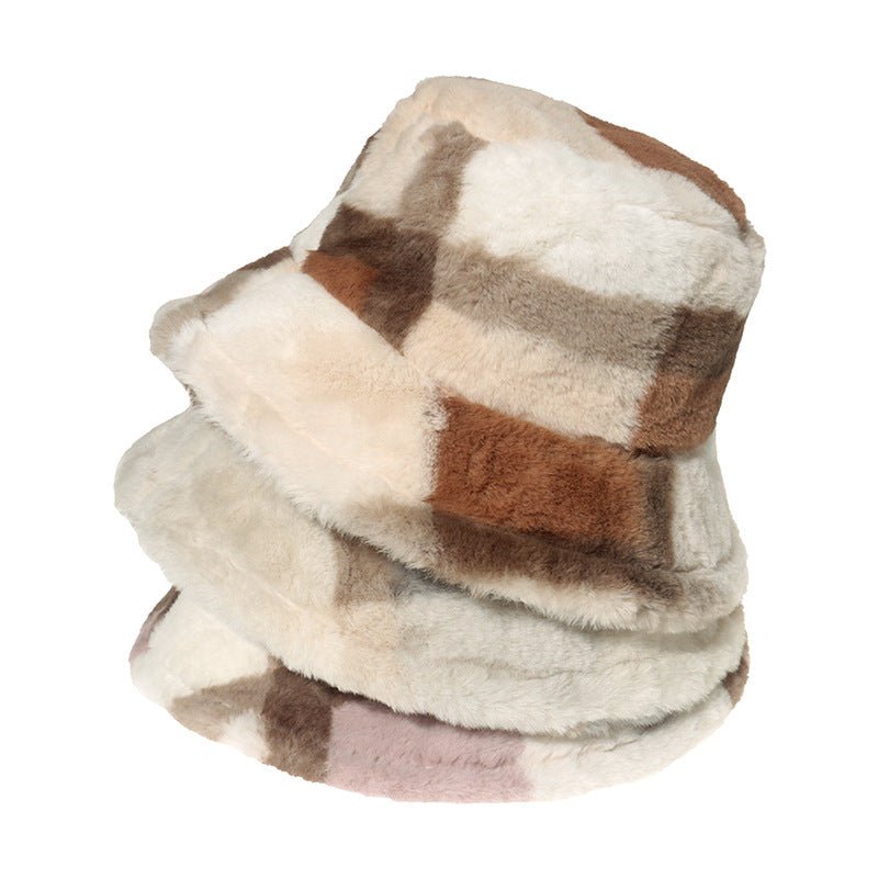 Rabbit Fur Warm Temperament All-match Hat Fedoras Hat - Urban Caps