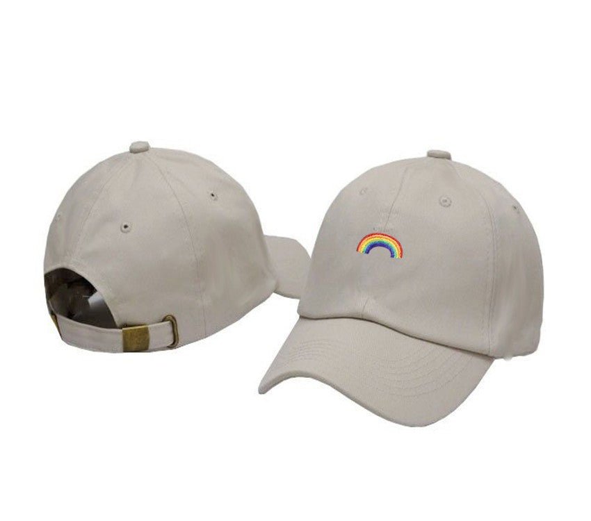 Rainbow Cap Adjustable Hip Hop Snapback Cap - Urban Caps