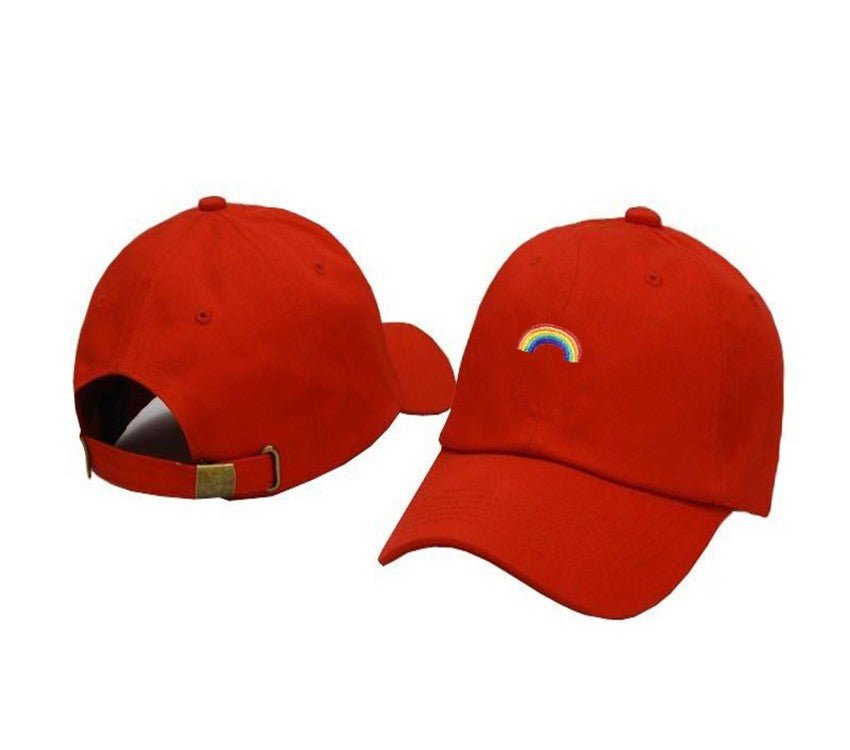 Rainbow Cap Adjustable Hip Hop Snapback Cap - Urban Caps