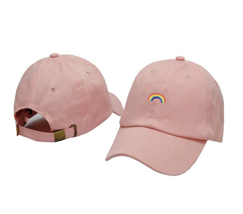 Rainbow Cap Adjustable Hip Hop Snapback Cap - Urban Caps