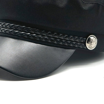 Retro Borderless Sports Flat Top Beret Flat Cap - Urban Caps