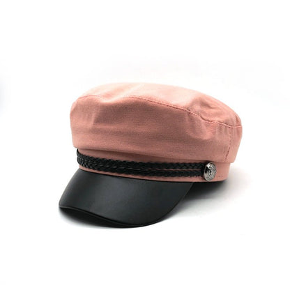 Retro Borderless Sports Flat Top Beret Flat Cap - Urban Caps