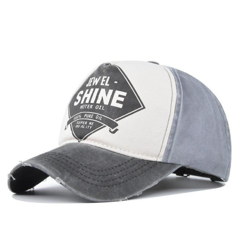 Retro Cap Contrast Color Baseball Cap - Urban Caps
