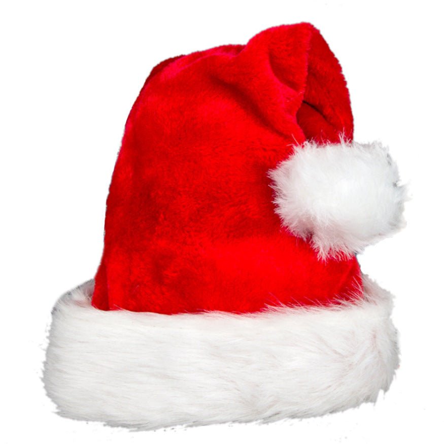 Santa Claus Hat Enlarged And Thickened Big Ball Christmas Santa Hat - Urban Caps