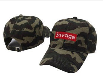 Savage Embroidery Dad Cap - Urban Caps