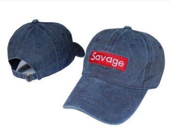 Savage Embroidery Dad Cap - Urban Caps