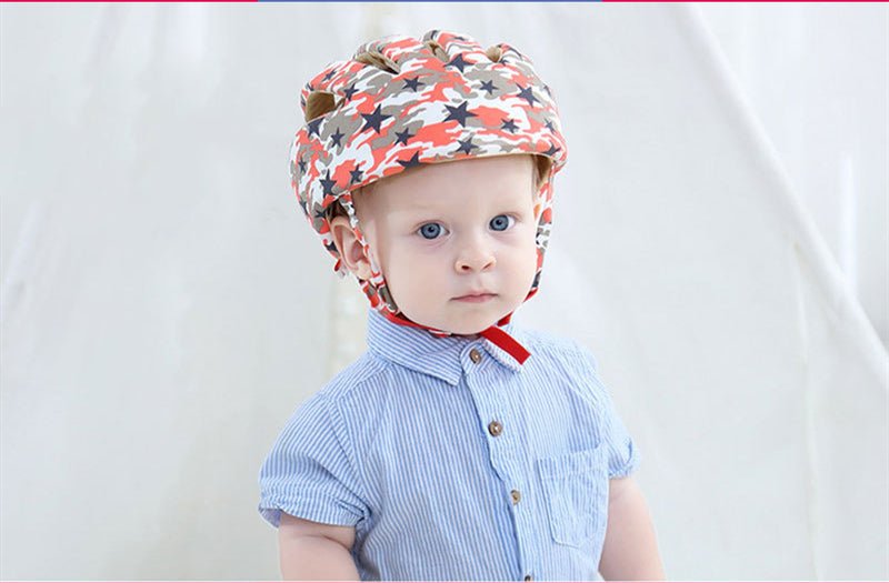 Summer Breathable Head And Brain Protection Drop Kids Cap - Urban Caps