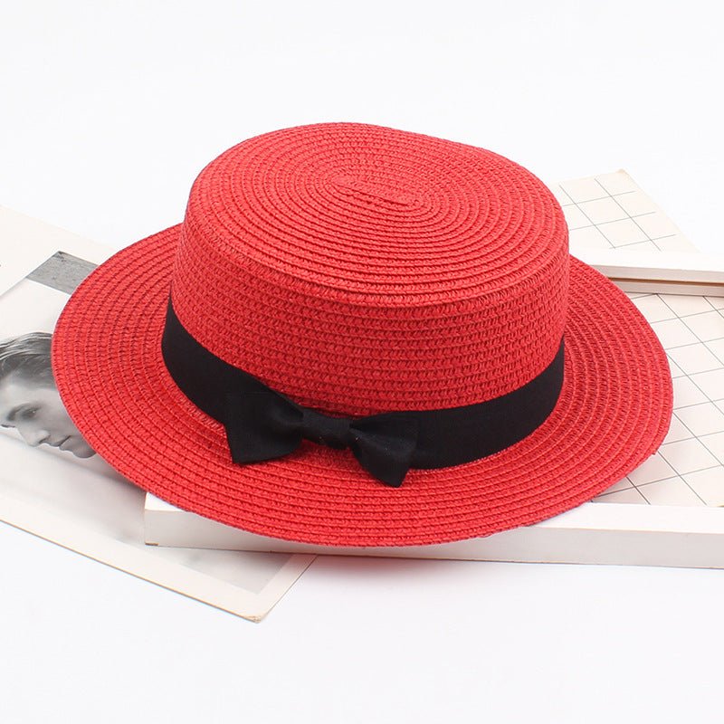 Summer New Style Bow Beach Bowler Hat - Urban Caps