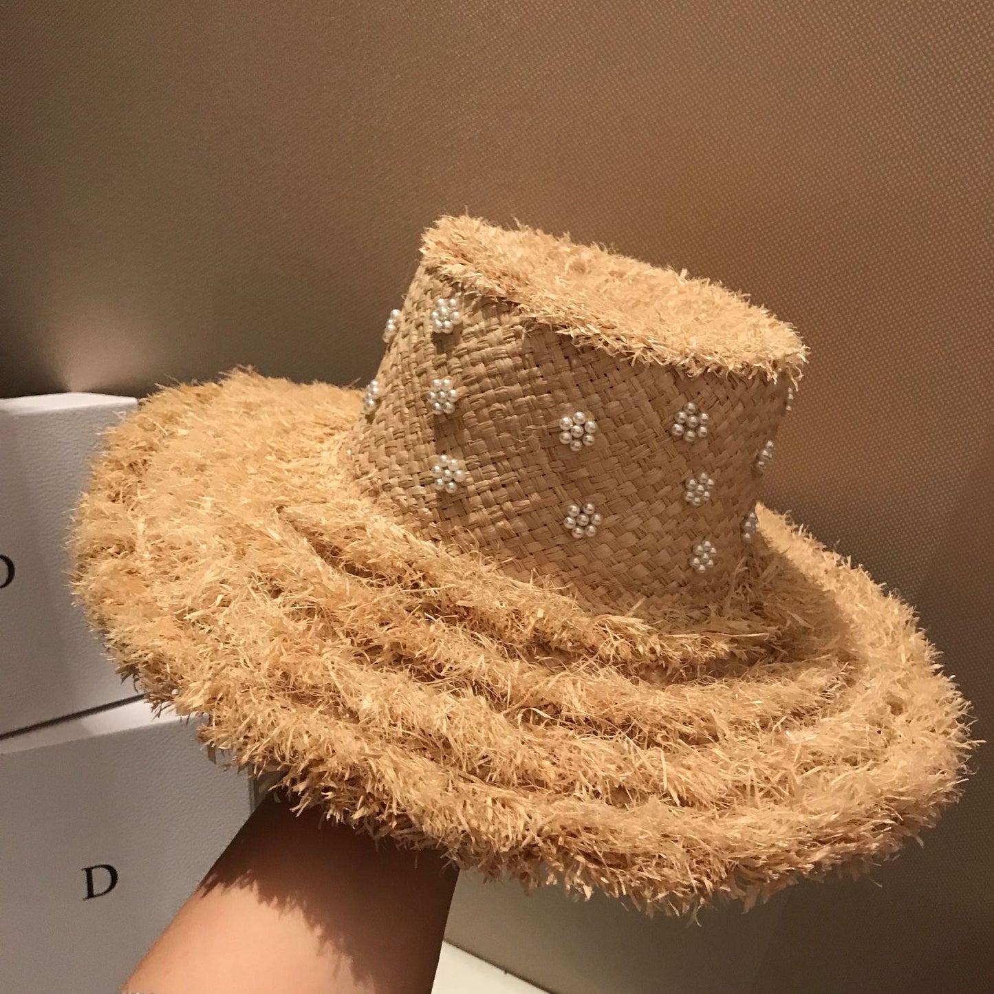 Summer Raffia Straw Hat - Urban Caps