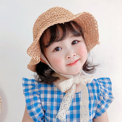 Sunscreen Lace Breathable Kids Hat - Urban Caps