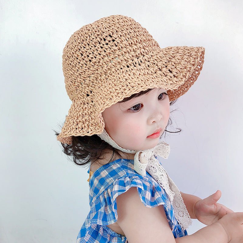 Sunscreen Lace Breathable Kids Hat - Urban Caps
