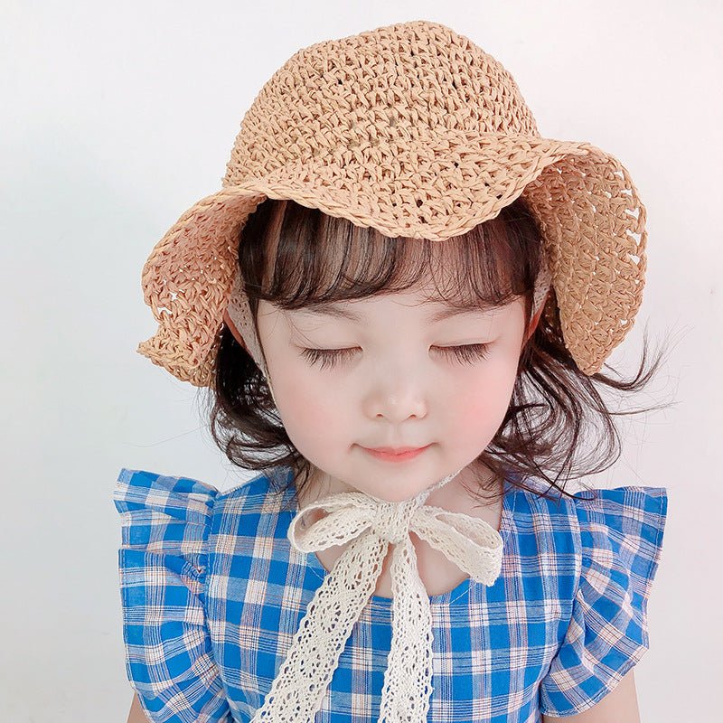 Sunscreen Lace Breathable Kids Hat - Urban Caps