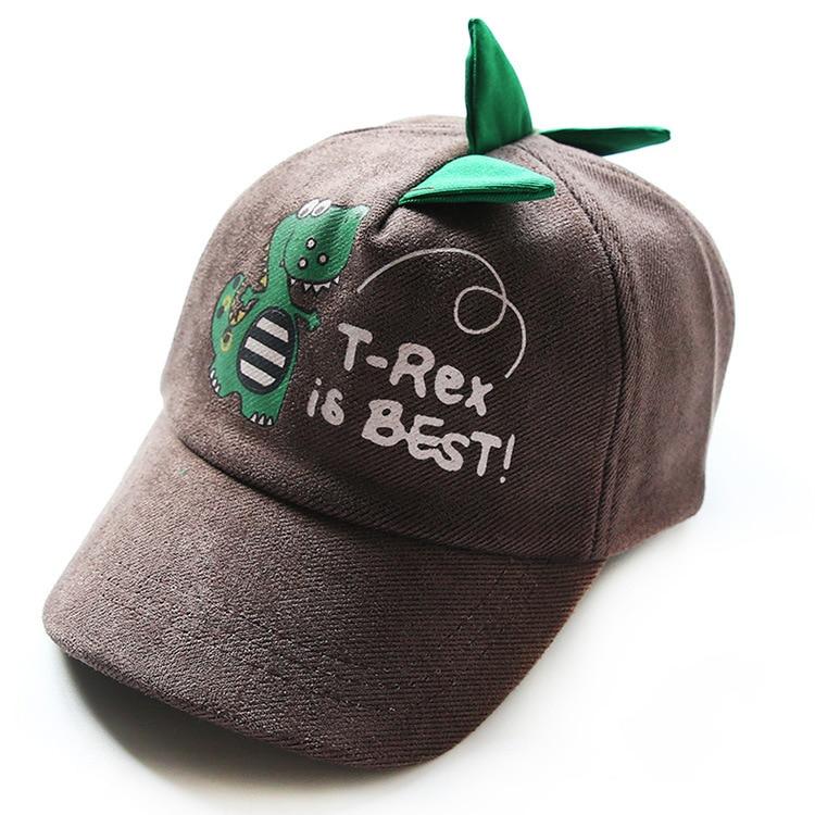 ''T-REX IS BEST'' DINOSAUR KIDS HATS - Urban Caps