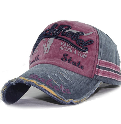 Washed Full Cap Dad Cap - Urban Caps