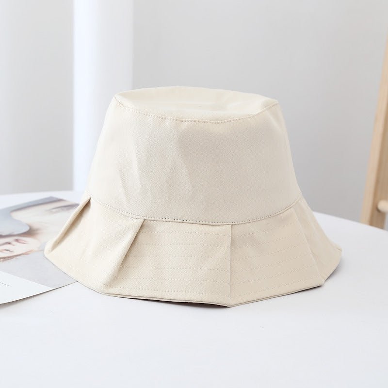 Women Sun Hats Female Summer Solid Bucket Hat - Urban Caps