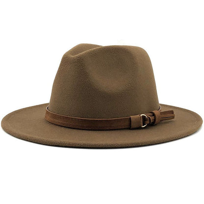Women's Autumn and Winter Hat Fedoras Hat - Urban Caps