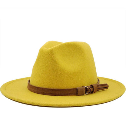 Women's Autumn and Winter Hat Fedoras Hat - Urban Caps