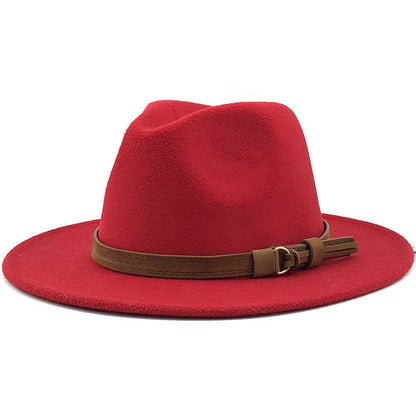 Women's Autumn and Winter Hat Fedoras Hat - Urban Caps