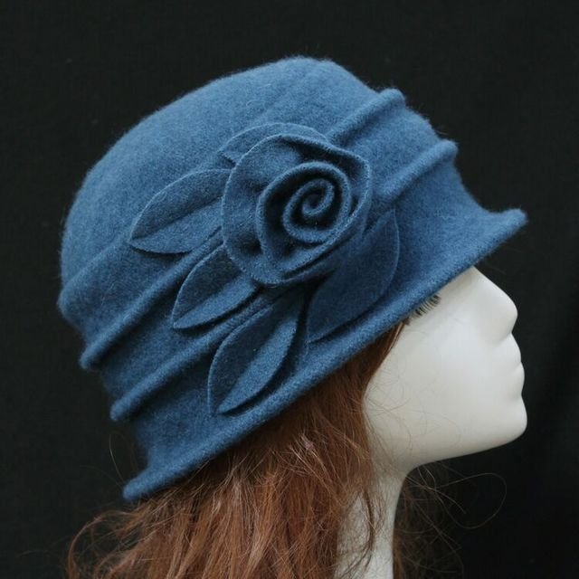 Wool Bowler Hat - Urban Caps