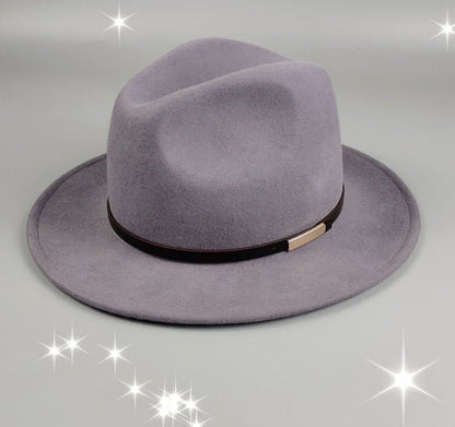 Wool Hat Autumn And Winter British Youth Tide Jazz Fedoras Hat - Urban Caps