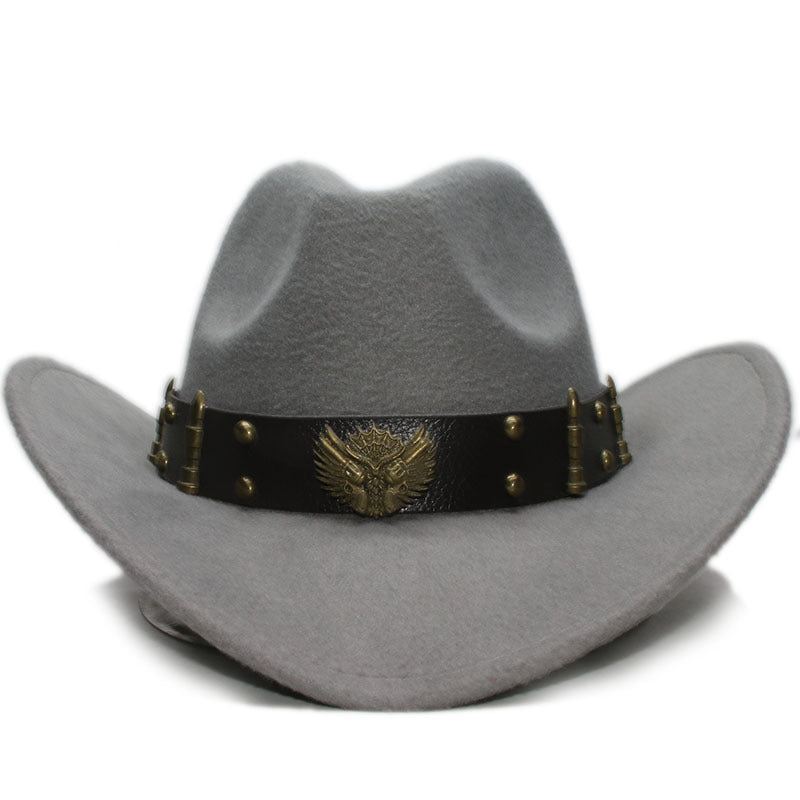 Woolen Western Cowboy Hat - Urban Caps