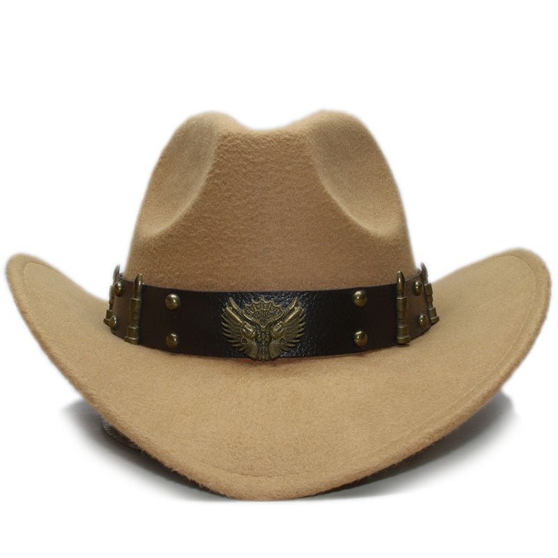 Woolen Western Cowboy Hat - Urban Caps