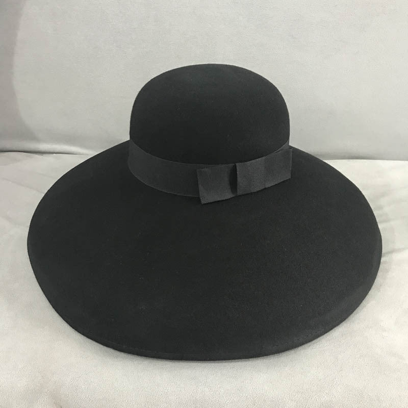 Woolenny Big Brim Bowler Hat - Urban Caps